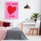 Stupell Industries Cat Mom Club Heart Canvas Wall Art Design by House of Lulu